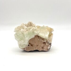 Apophyllite with Stilbite Mineral Specimen Crystal Cluster Display‎ Metaphysical